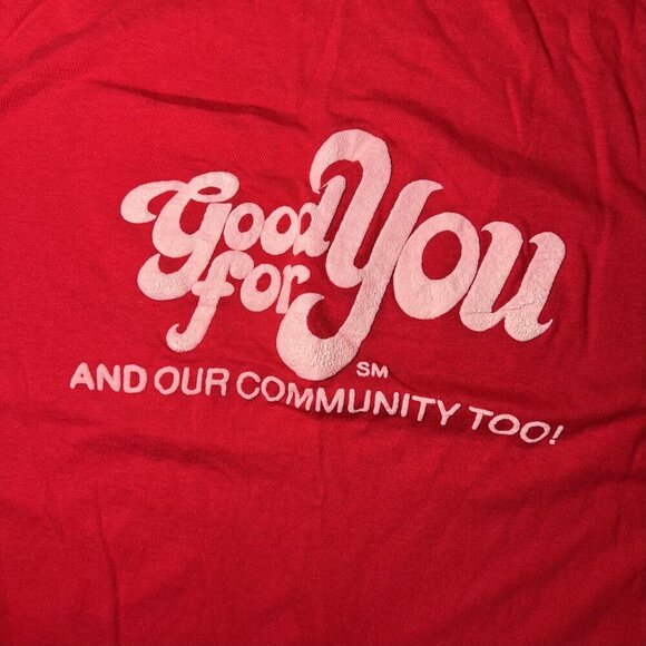 Red Graphic Vintage Tee Small - Picture 8 of 10